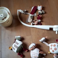Mamas Papas Mobile, Lampshade, Soft Toys