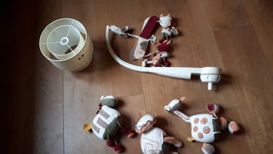 Mamas Papas Mobile, Lampshade, Soft Toys