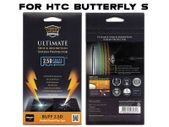 Buff HTC BUTTERFLY S Shock absorption Screen protector film free postage