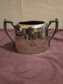 Art Deco Trurox Sheffield Sugar Bowl