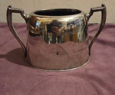 Art Deco Trurox Sheffield Sugar Bowl