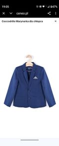 Cocodrilo Navy blazer boy 134 cm
