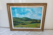 Oil painting on board