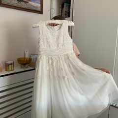 Flower girl dress and wrap
