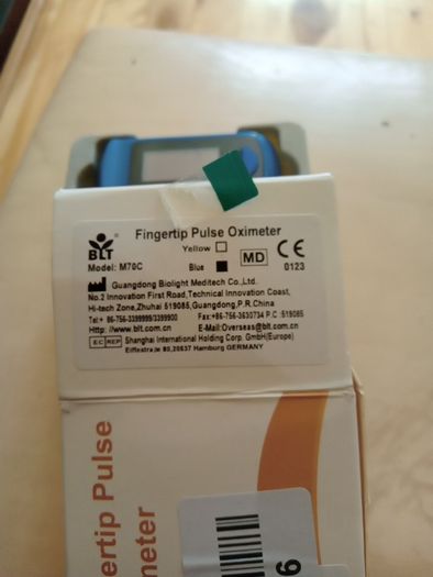 new fingertip pulse oximeter.2 for 20