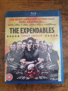 "The Expendables" Uncut Version Blu-ray - free standard postage