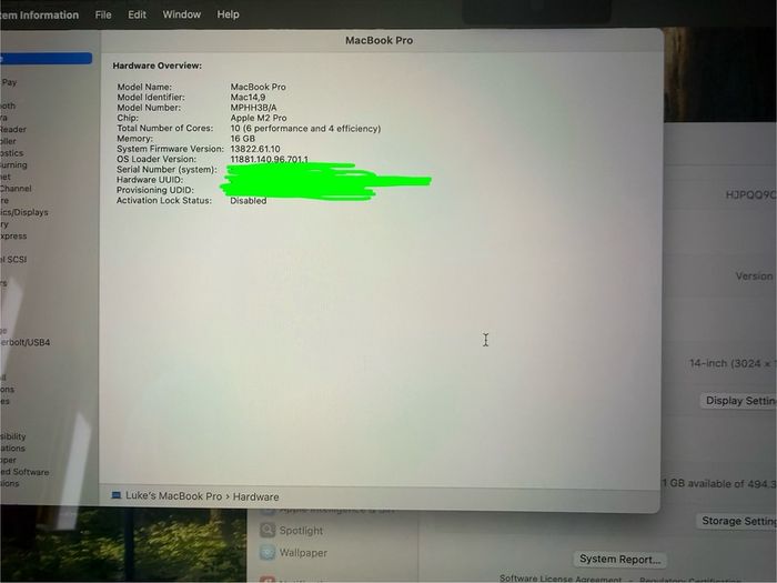 2023 MacBook Pro 14"