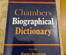 Chambers Biographical Dictionary Edited By Magnus Magnusson. 1604 Pages. Hardback With Dustjacket. In Very Good Condition.