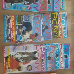 PONY Magazine x 21 copies