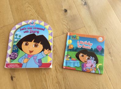 Dora interactive and Hardback book