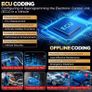 LAUNCH X431 PRO3S+ V5.0 Car Diagnostic Tools Topology Map Bidirectional Coding DBScar VII VCI CAN FD DOIP Auto OBD OBD2 Scanner Image 3