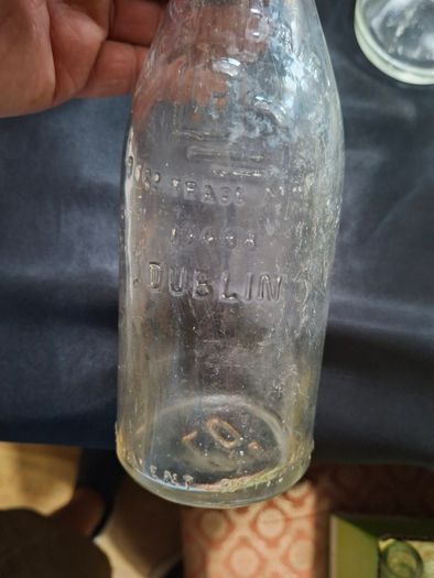 7 Antique Milk Bottles Kilkenny, Arboy and Dublin Price is for 1 only Postage or Collection,