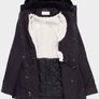 Hobbs Waxed Navy Coat Image 2