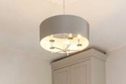 Bespoke Hicken Lighting Large Drum Pendant
