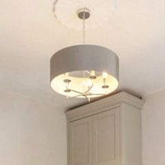 Bespoke Hicken Lighting Large Drum Pendant