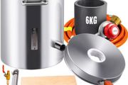 6KG Propane Smelting Furnace Kit Melting Furnace Stainless Steel 2700F