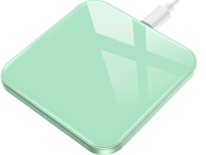 Wireless Charger, Qi-Certified 15W Max Fast Wireless Charging Pad Compatible with iPhone 14/13/12/12 Pro/11/11 Pro Max/XS Max/XR/XS/X/8, Galaxy S20/S10/S9/S8, AirPods Pro, White MULTIPLE COLOURS AVAILABLE (FREE POSTAGE)