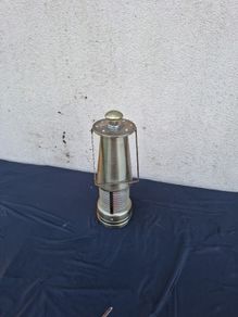 Very unusual mine lamp shape bottle postage possible