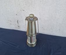 Very unusual mine lamp shape bottle postage possible