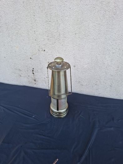 Very unusual mine lamp shape bottle postage possible