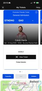 calvin harris ticket