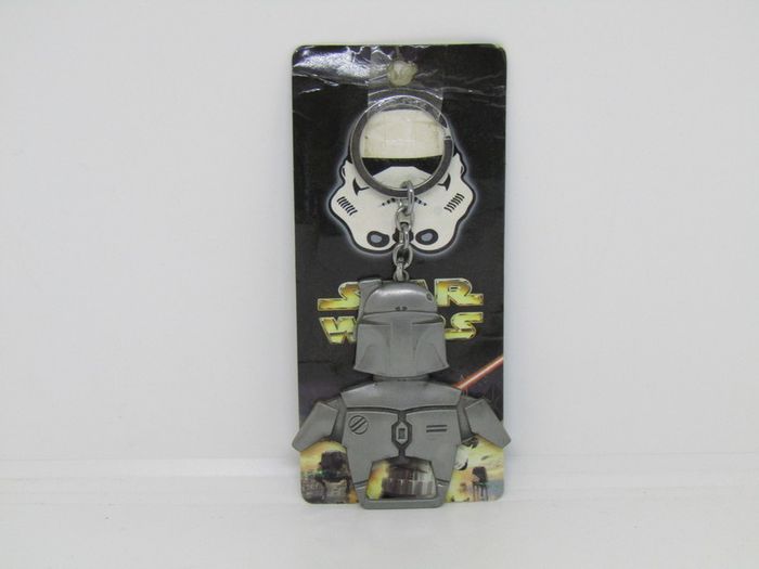 Star Wars Die Cast Metal Key Chain Boba Fett Metal Bottle Opener