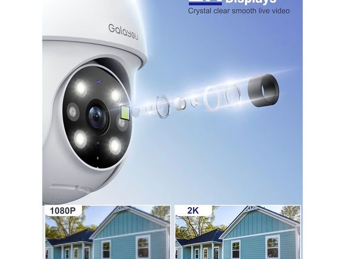 Security Camera - 2K Outdoor & Waterproof