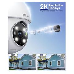 Security Camera - 2K Outdoor & Waterproof