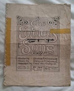 Original - 1916 - National Anthem  Music Sheet