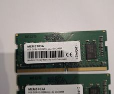 2x8GB  Samsung DDR4 3200 Mhz Laptop Ram