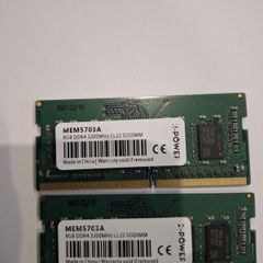 2x8GB  Samsung DDR4 3200 Mhz Laptop Ram