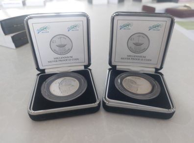 millennium silver proof