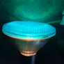 Large Theatrical or Display Lighting, including reflector lamps and colored PAR-style bulbs, with various lamp holders, plugs, and coiled electrical leads all working Image 8