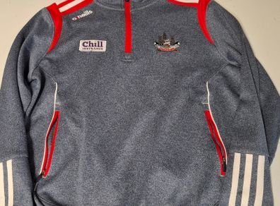 Cork GAA O'Neills Hurling Half Zip Jersey (Youths 10-11 Years) FREE POST