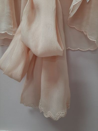 top new silk beaded tags attached