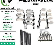 Taylormade P770 2024 Irons / 4-Pw / Dynamic Gold S300 Mid 115 Stiff