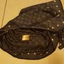 Louis vuitton black denim silk scarf Image 2