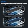 EAGET Metal M.2 NVMe SSD Enclosure, External Portable M.2 NVMe SSD Case Adapter,USB 3.2 Gen 2 Type-C (10 Gbps) to NVMe PCIe M.2 SSD Enclosure Image 7
