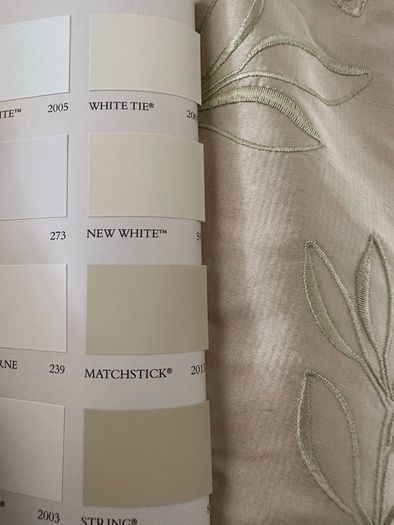 Beautiful Silk Interlined Embossed Curtains Pale Gold 90" W x 79" D
