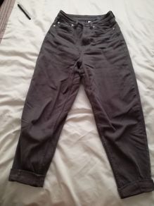 H&M grey jeansH&M Boyfriend Style Grey Jeans Size size UK 8
