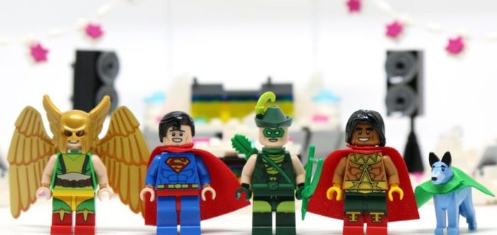 Lego Justice League Anniversary Set Lego D C Lego Minifigures