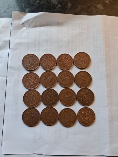 Irish Decimal 2 Pence Coins