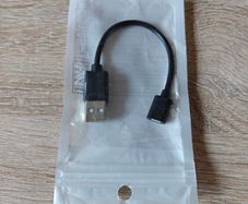 USB A to Micro USB female cable