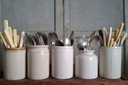 Marmalade Jars &amp; Mustard Pot