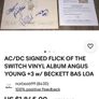 AC/DC album signed x5 Image 3