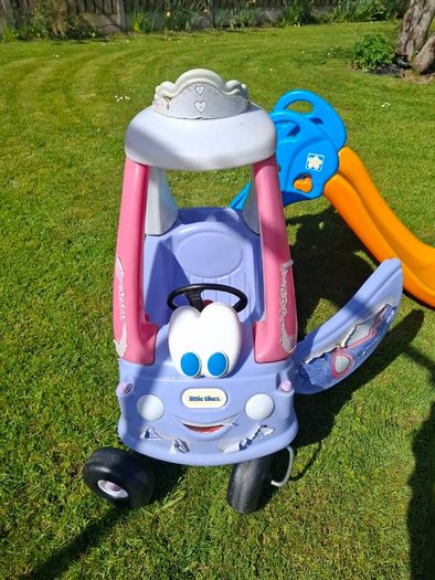 Trike bike and grow up slide