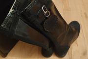 Leather Girl Boots