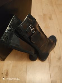Leather Girl Boots