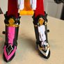 Bandi Power Rangers Deluxe Ninja Steel Megazord Action Figure Image 4
