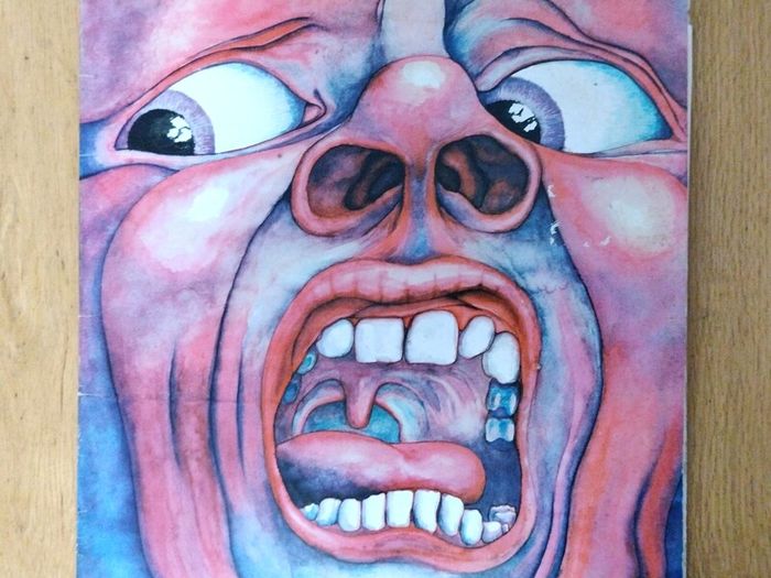 2Lp.King Crimson "In The Court Of The Crimson King" + "Larks Tongues in Aspic". Original UK.Double edition.Excellent cond.
